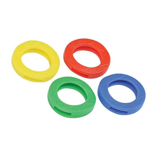 HILLMAN 7/8 in. D Plastic Assorted Key Bands