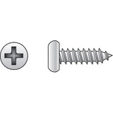 Hillman No. 10 X 1-3/4 in. L Phillips Pan Head Sheet Metal Screws 100 pk