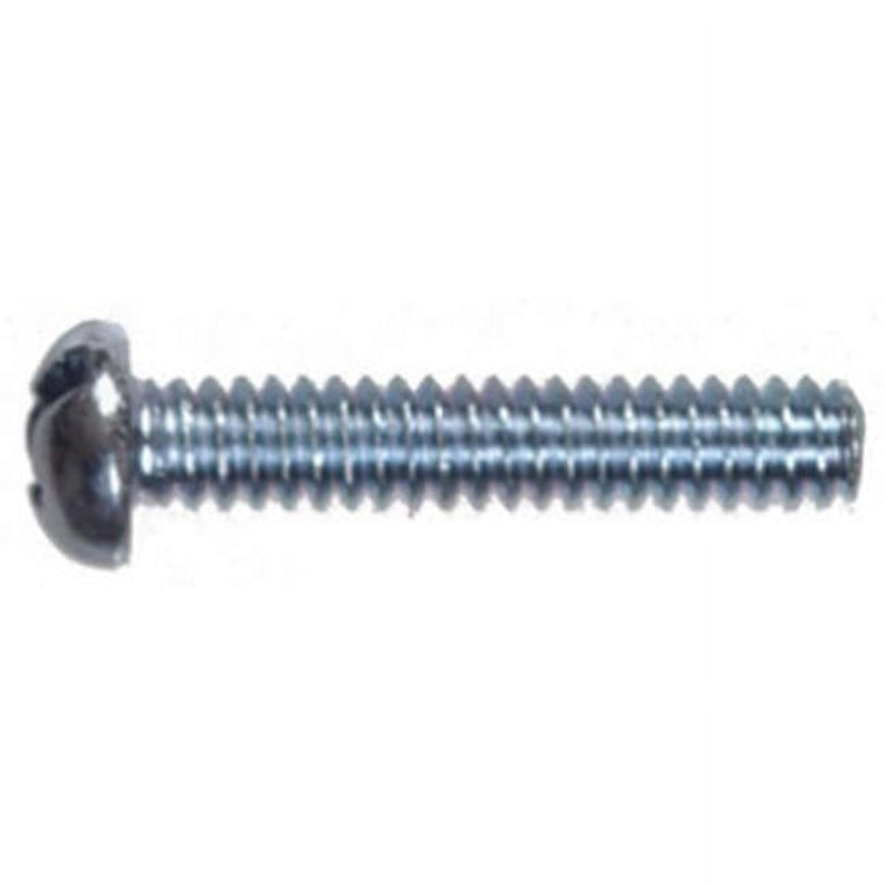 Hillman No. 8-32 X 2-1/2 in. L Combination Round Head Zinc-Plated Steel Machine Screws 100 pk