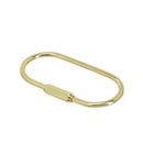 HILLMAN Sanitas Brass Gold Key Ring