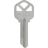 Hillman Kwikset House/Office Universal Key Blank KW1 Double
