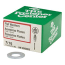 Hillman Zinc-Plated Steel 7/16 in. SAE Flat Washer 50 pk
