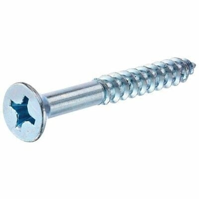 Hillman No. 10 X 1-3/4 in. L Phillips Zinc-Plated Wood Screws 6 pk