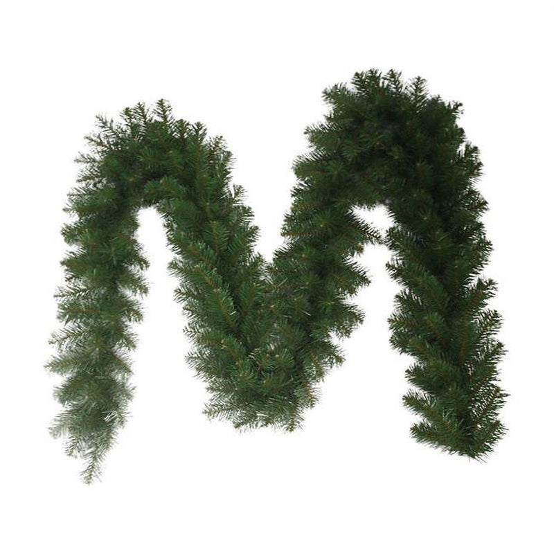 Holiday Bright Lights 8 in. D X 9 ft. L Traditional Pine Christmas Garland