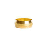 7/8 in. Compression X 7/8 in. D Compression Brass Sleeve