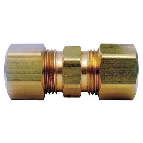 7/8 in. Compression X 7/8 in. D Compression Yellow Brass Union