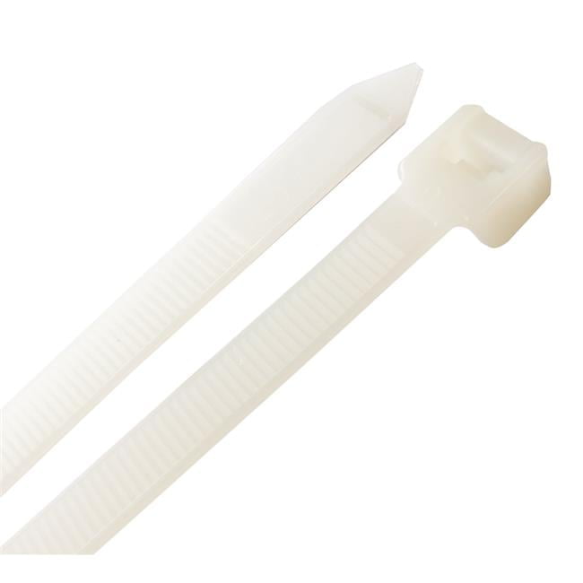 Home Plus 36 in. L White Cable Tie 10 pk