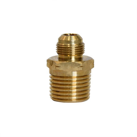 3/8 in. Fine Thread Flare X 1/2 in. D Male Brass Connector