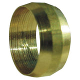 1/2 in. Compression X 1/2 in. D Compression Brass Sleeve