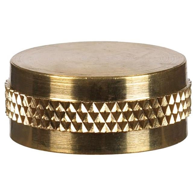 3/4 in. Female Brass Hose Cap