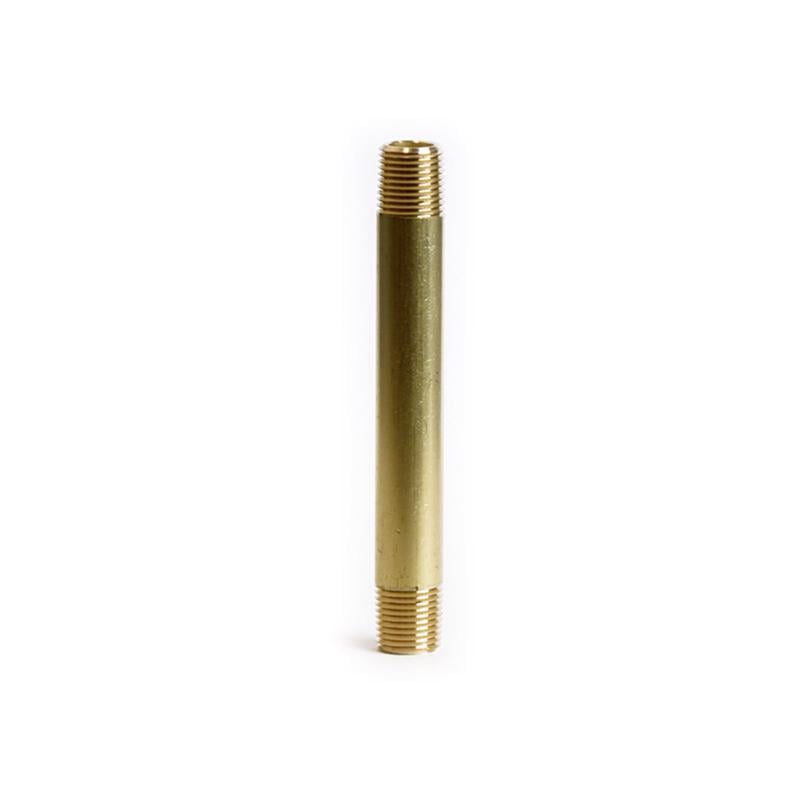 1/8 in. MPT X 1/8 in. D MPT Red Brass Nipple 3 in. L