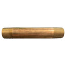 1/4 in. MPT X 1/4 in. D MPT Red Brass Nipple 5 in. L