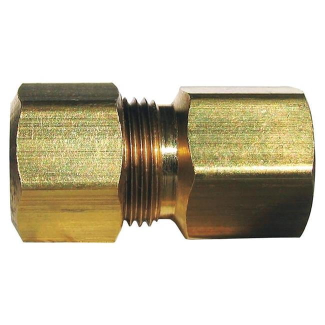 1/2 in. Compression in. X 1/2 in. D FPT in. Brass Coupling