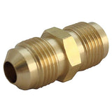 1/2 in. Flare X 1/2 in. D Flare Yellow Brass Union