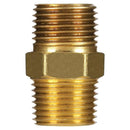 1/8 in. MPT X 1/8 in. D MPT Yellow Brass Hex Nipple