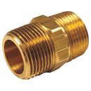 1/4 in. MPT X 1/8 in. D MPT Brass Reducing Hex Nipple