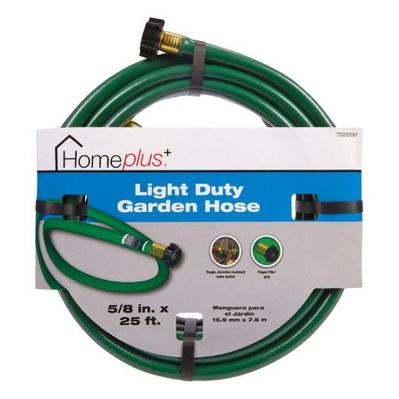 Home Plus 5/8 in. D X 25 ft. L Light Duty Garden Hose