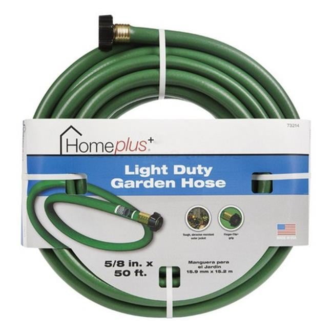 Home Plus 5/8 in. D X 50 ft. L Light Duty Garden Hose