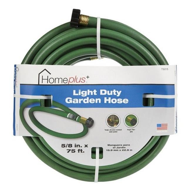 Home Plus 5/8 in. D X 75 ft. L Light Duty Garden Hose