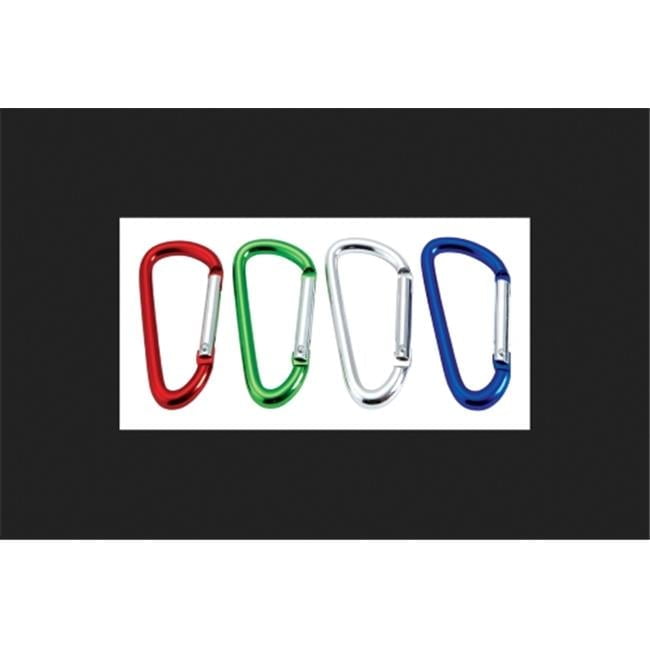 Home Plus Aluminum Assorted D Carabiner