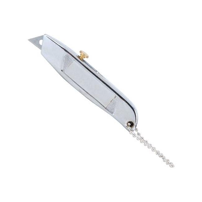 Home Plus Aluminum Silver Box Cutter Key Chain