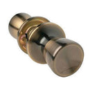 Home Plus Antique Brass Passage Lockset 1-3/4 in.