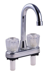 Home Plus Two Handle Chrome Bar Faucet