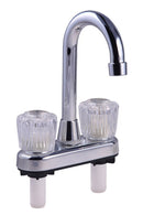 Home Plus Two Handle Chrome Bar Faucet