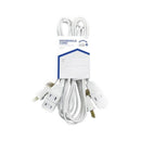 Home Plus Indoor 6 ft. L White Extension Cord 16/2 SPT-2