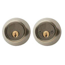 Home Plus Antique Brass Brass Double Cylinder Deadbolt