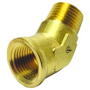 1/2 in. FIP X 1/2 in. D MIP Brass Street Elbow