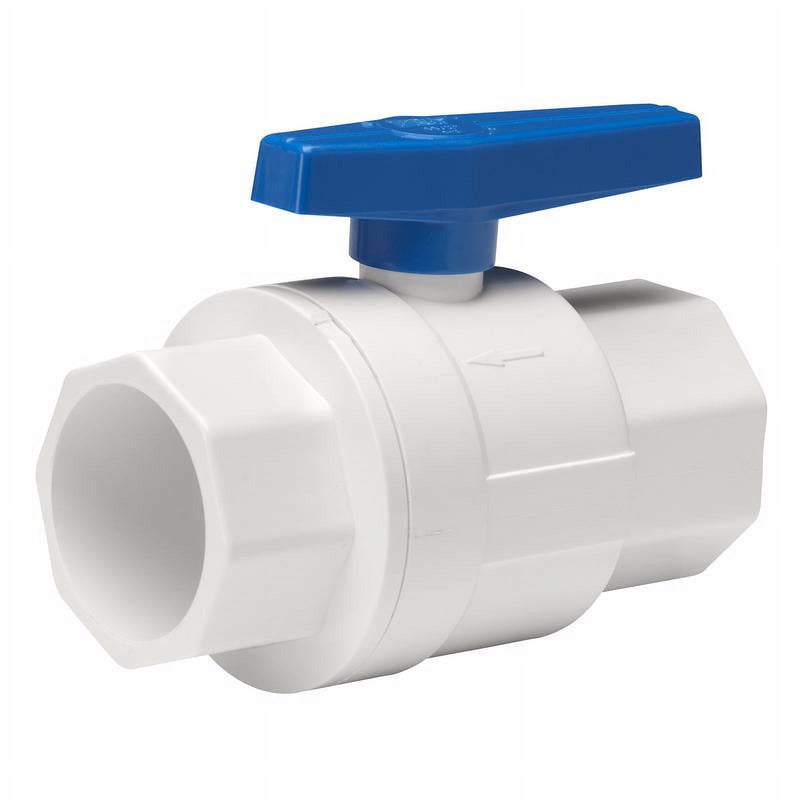 Homewerks 1-1/2 in. PVC Slip Ball Valve Full Port