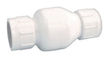 Homewerks 1-1/4 in. D X 1-1/4 in. D Solvent PVC Spring Loaded Check Valve