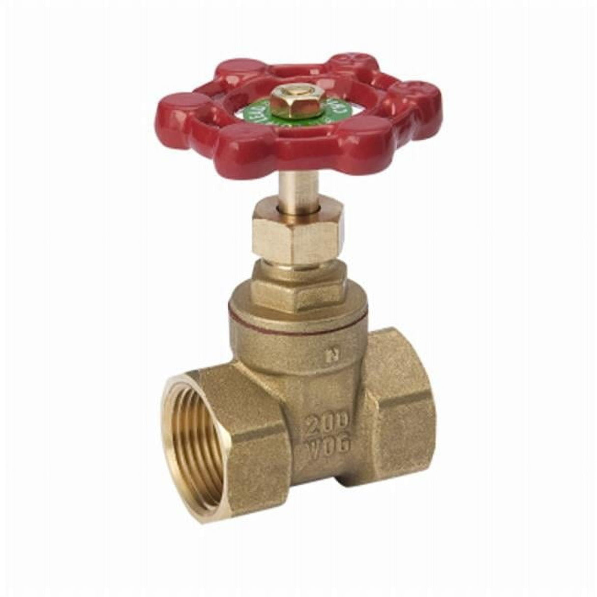 Homewerks 1-1/4 in. FIP Brass Gate Valve