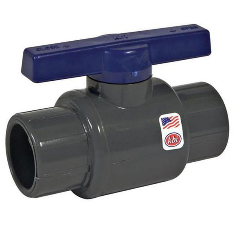 Homewerks 1-1/4 in. PVC Slip Ball Valve Full Port