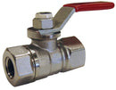 Homewerks 1 in. Brass FIP Ball Valve Full Port