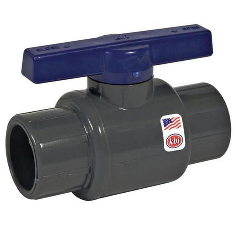 Homewerks 1 in. PVC Slip Ball Valve Full Port