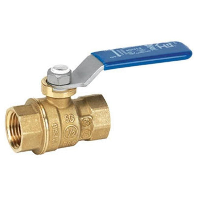 Homewerks 1 in. Brass FIP Ball Valve Full Port