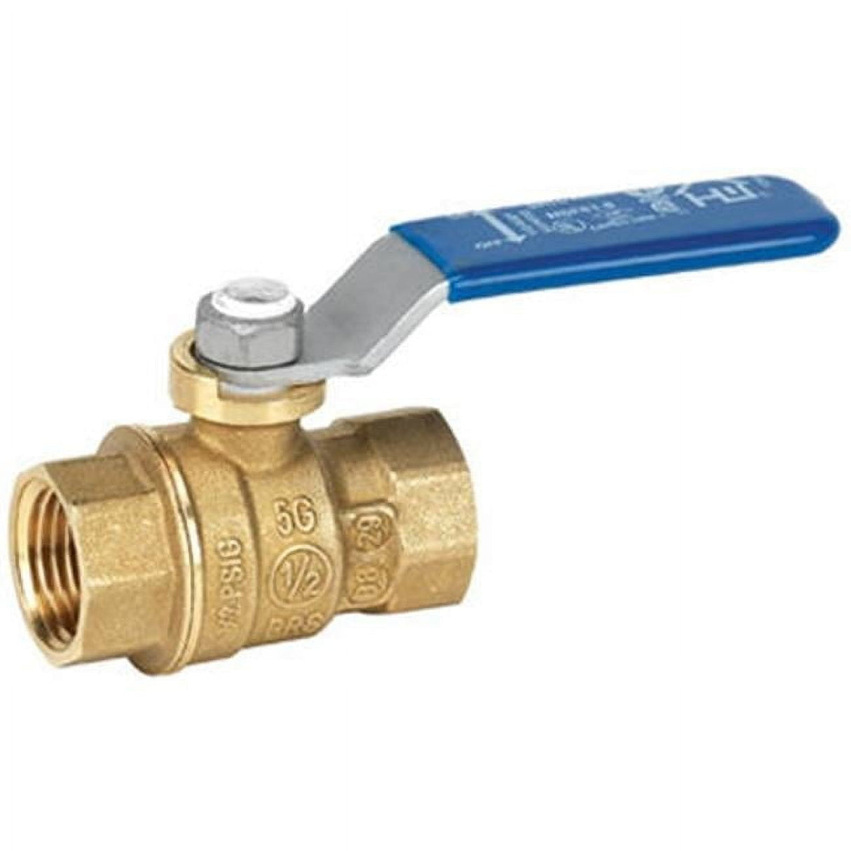 Homewerks 1/2 in. Brass FIP Ball Valve Full Port