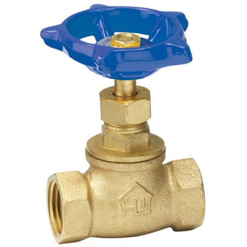 Homewerks 1/2 in. FIP X 1/2 in. FIP Brass Stop Valve