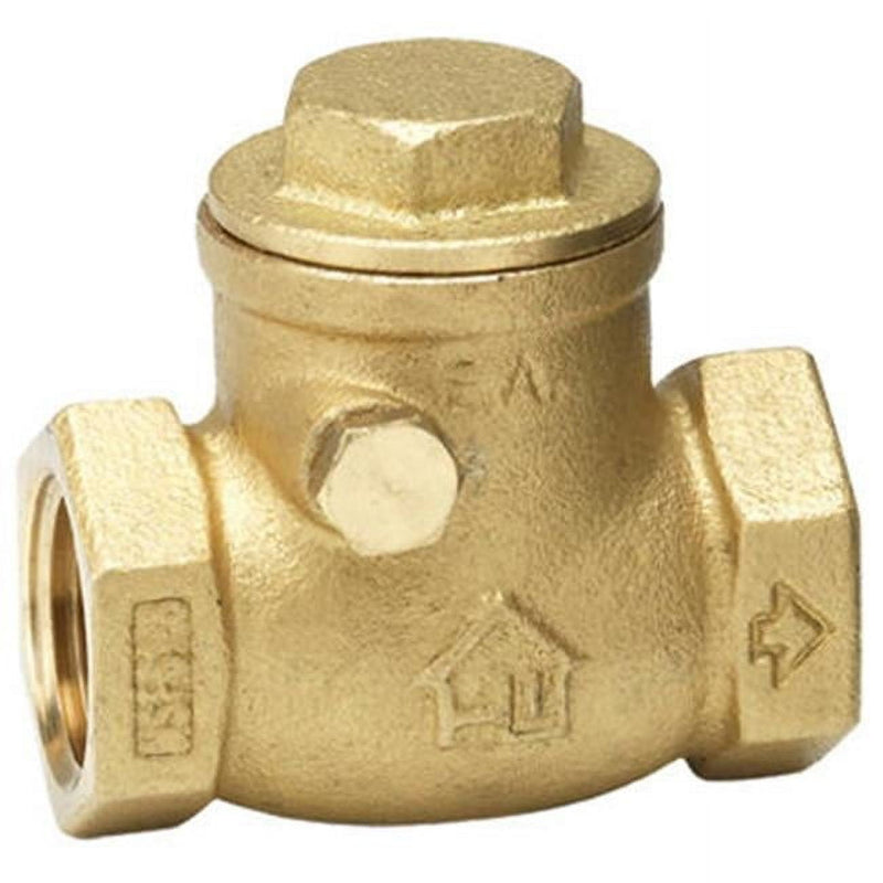 Homewerks 3/4 in. D X 3/4 in. D FIP Brass Swing Check Valve