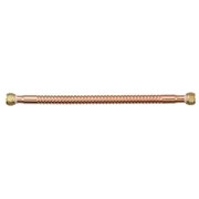 Homewerks 3/4 in. FIP X 3/4 in. D FIP 15 in. Copper Water Heater Supply Line