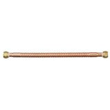 Homewerks 3/4 in. FIP X 3/4 in. D FIP 15 in. Copper Water Heater Supply Line