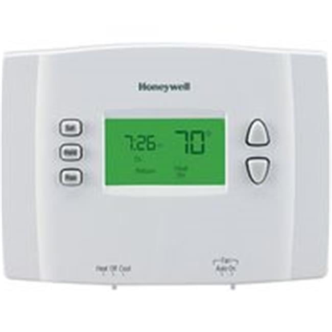 Honeywell Heating and Cooling Push Buttons Programmable Thermostat