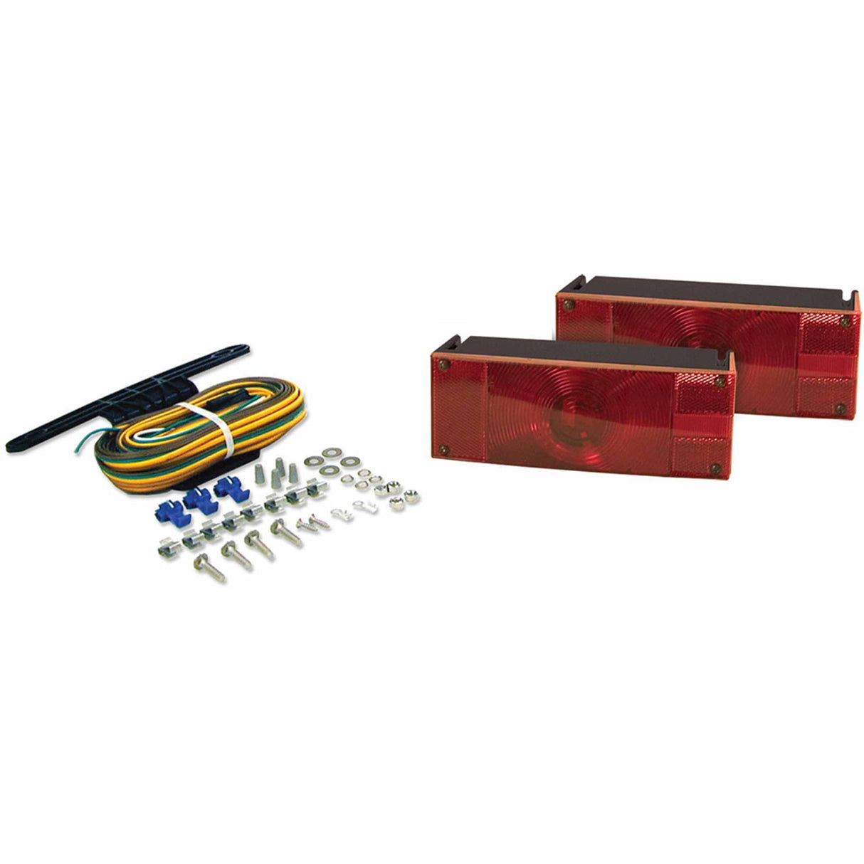 Hopkins Red Rectangular Trailer LED Light Kit