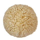 HuggleHounds Beige Fleece Ball Dog Toy Large 1 pk