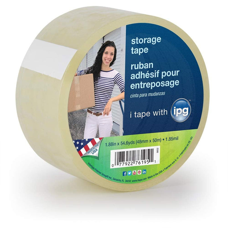 IPG i Tape 1.88 in. W X 54.6 yd L Storage Tape Clear