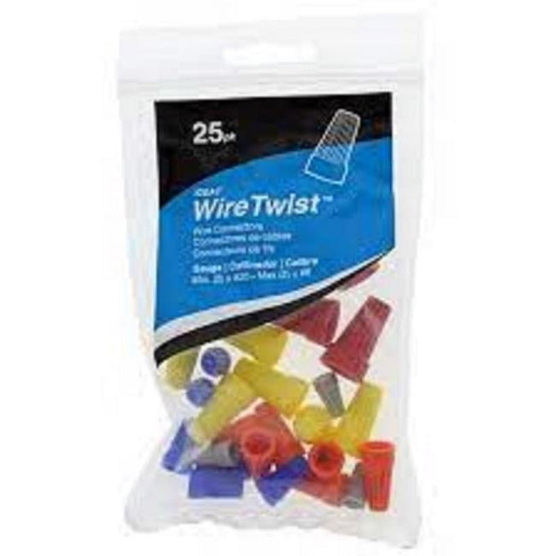 Ideal Copper Wire Connectors Assorted 25 pk