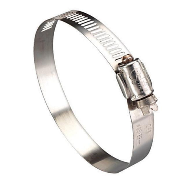 Ideal Hy Gear 1-1/2 in to 3-1/2 in. SAE 48 Silver Hose Clamp Stainless Steel Band