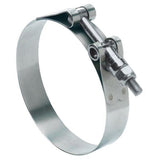Ideal Tridon 3-1/4 in. 3-9/16 in. 325 Silver Hose Clamp Stainless Steel Band T-Bolt